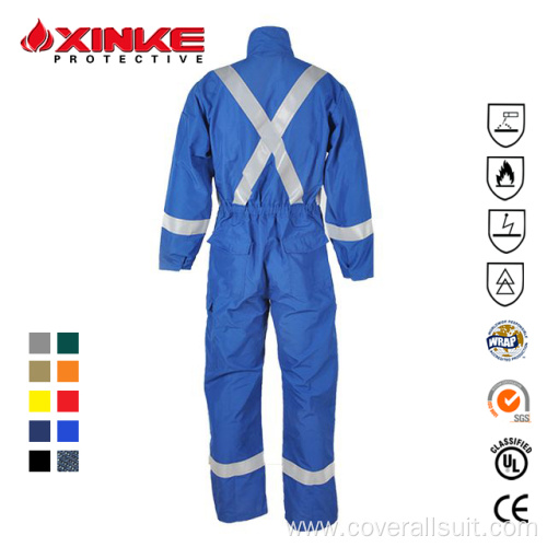 Workwear Coverall Flame Fr Resistant Fireproof Coveralls And Clothing Factory